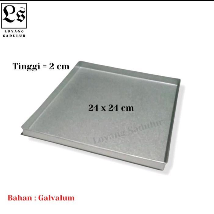 MURAH Loyang oven tangkring / Loyang kue kering 24x24 cm/loyang oven/loyang kue/loyang kuker 24x24