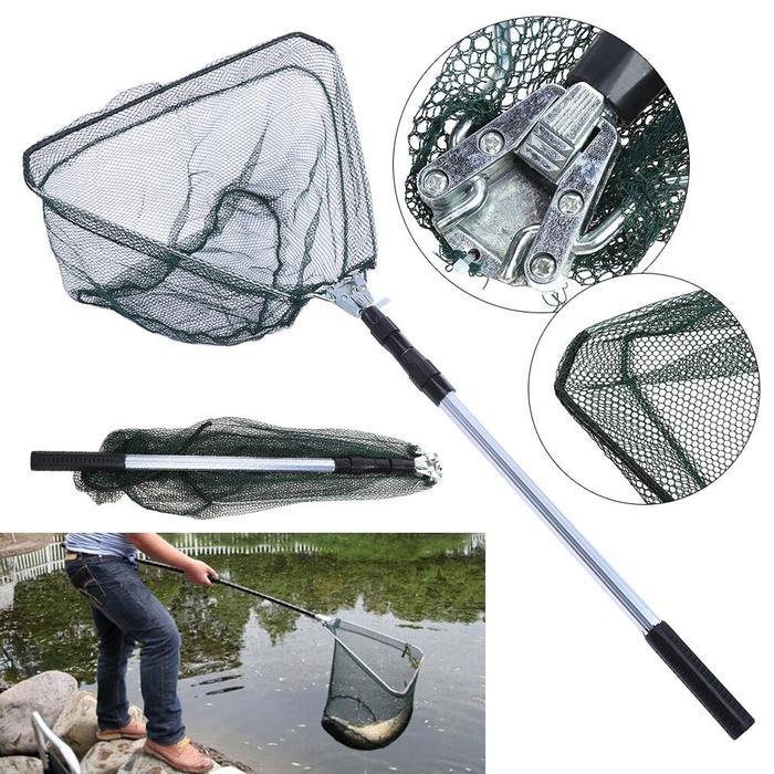 ASLI Fishing Wade Net Folding Fishpond Fishing Lng READY STOCK