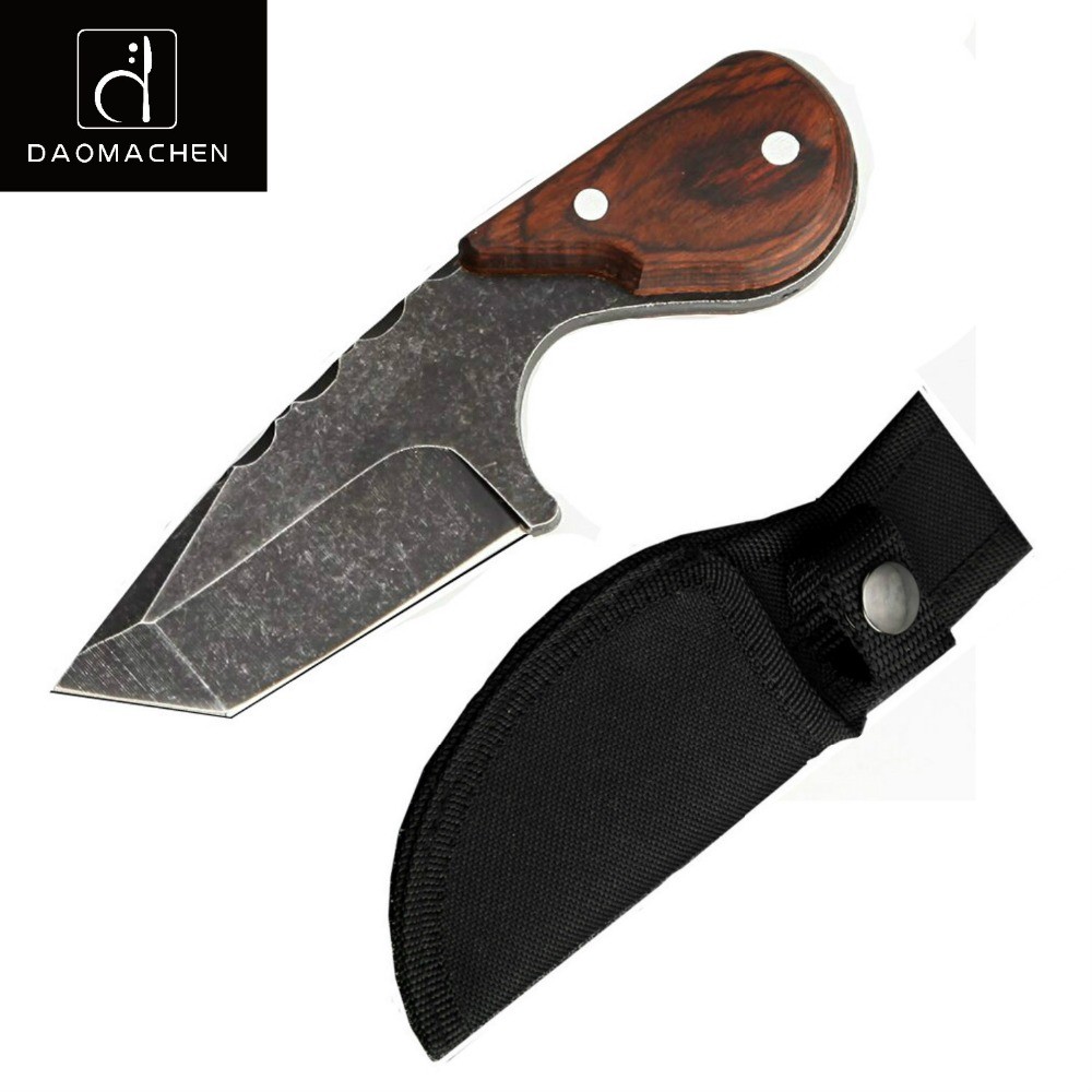 DAOMACHEN Portable Multifunctional Tool Knife Outdoor Survival Bowie self-defense Mini Fruit blade H