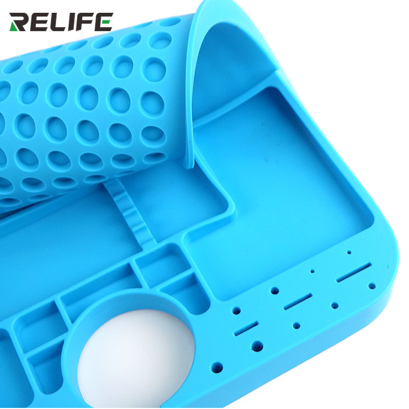 RELIFE RL-004M Microscope B1 Base Maintenance Pad Desk Mat Heat Insulation Silicone Pad for Microsco