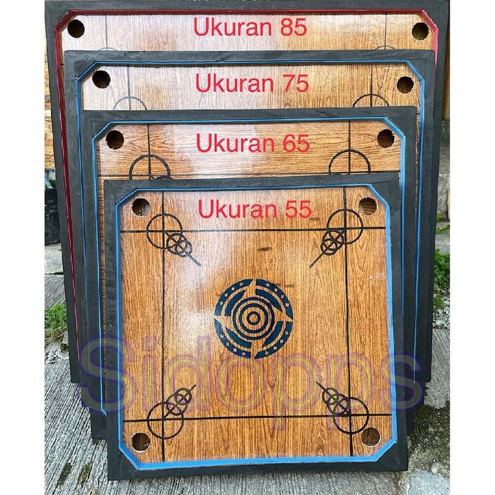 Best Seller Meja Karambol / Papan Karambol [Bonus Biji Karambol & Bubuk Kristal] Original