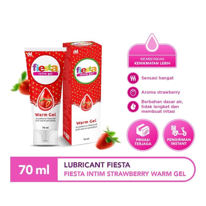 Dexie_Store Fiesta Lubricant Strawberry - 50 Ml