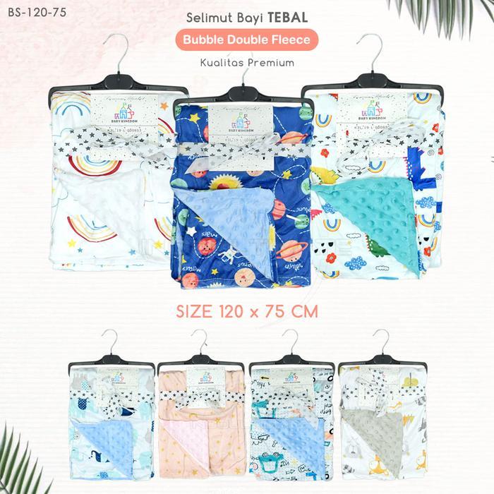 Selimut Bayi Baru Lahir Perempuan Laki-Laki BS-059 Selimut Tidur Bayi Baru Lahir Lembut Bulu Halus