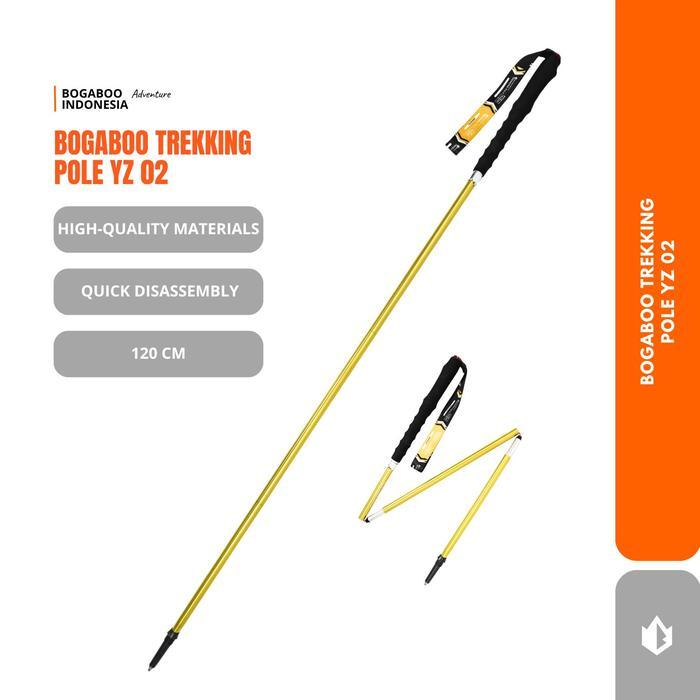 Eiger - Trekking pole Lipat YZ 02 - Tongkat Pendaki - Tongkat Gunung Camping -Tracking Pole -