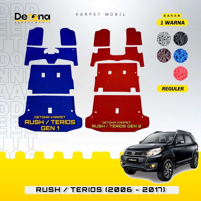 Karpet Mobil Rush 2007-2017 / Karpet Mie Mobil Rush 2007-2017
