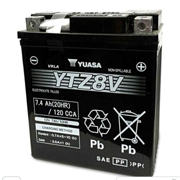 Aki Yuasa Ytz8V Xmax Vespa