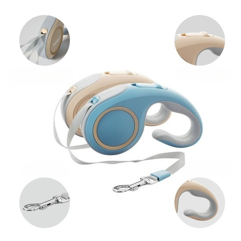 Pet Dog Automatic Telescopic Leash Cat Dog Leash 3m Outdoor Dog Walking Leash