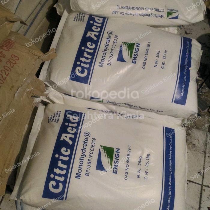 CITRIC ACID 1 SAK (25KG)