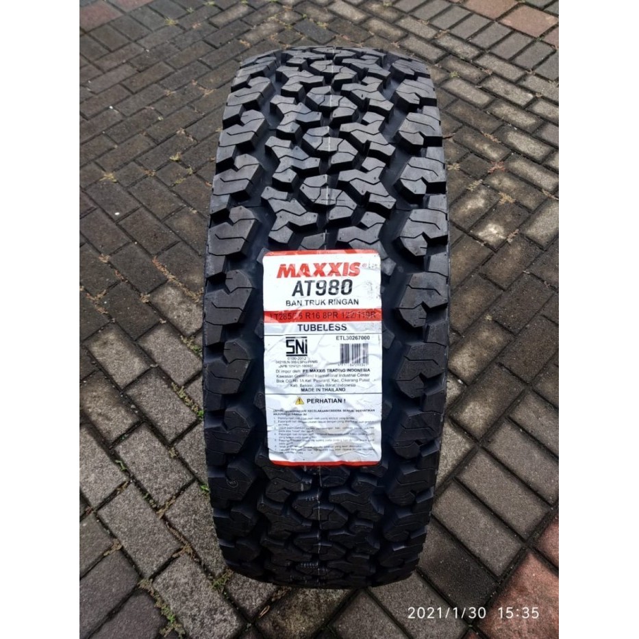 BAN MOBIL MAXXIS BRAVO AT980 285/75 R16