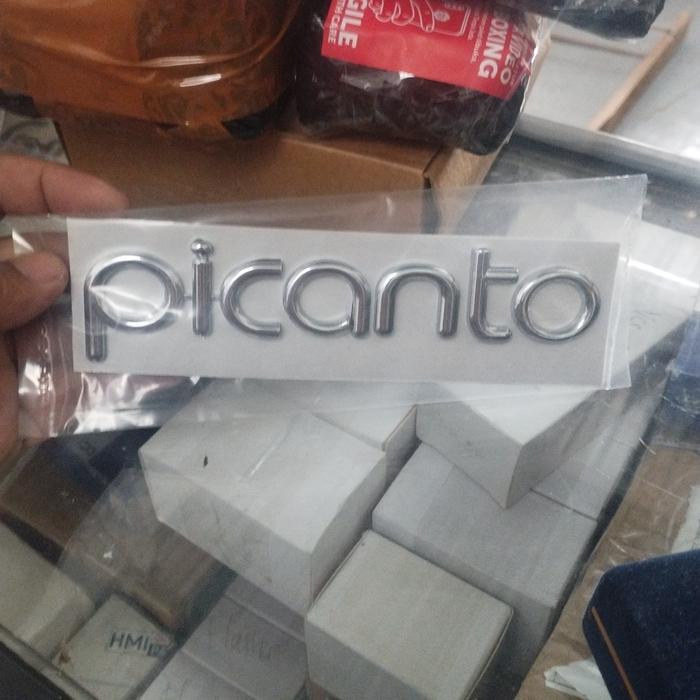 Emblem Huruf Kia Picanto