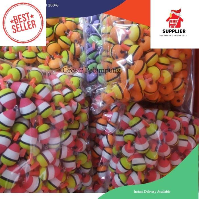 SIAPKIRIM Pelampung pancing busa kambangan 100 pcs setarlet no 1 Bisa Grosir READY STOCK