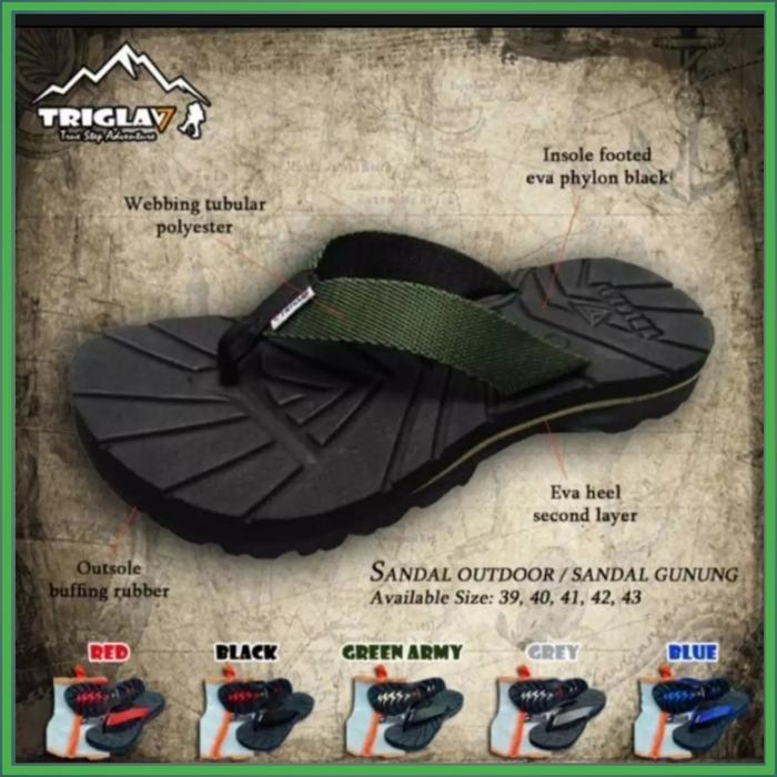 Eiger Sport - Sandal Jepit Pria Adventure,Sandal Gunung Pria