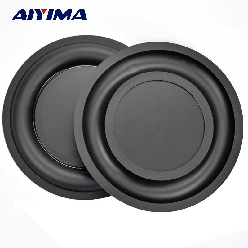 Aiyima 2Pcs 6.5Inch Strengthen Bass Vibration Plate Membrane Pass Radiator Vibrating Diaphragm