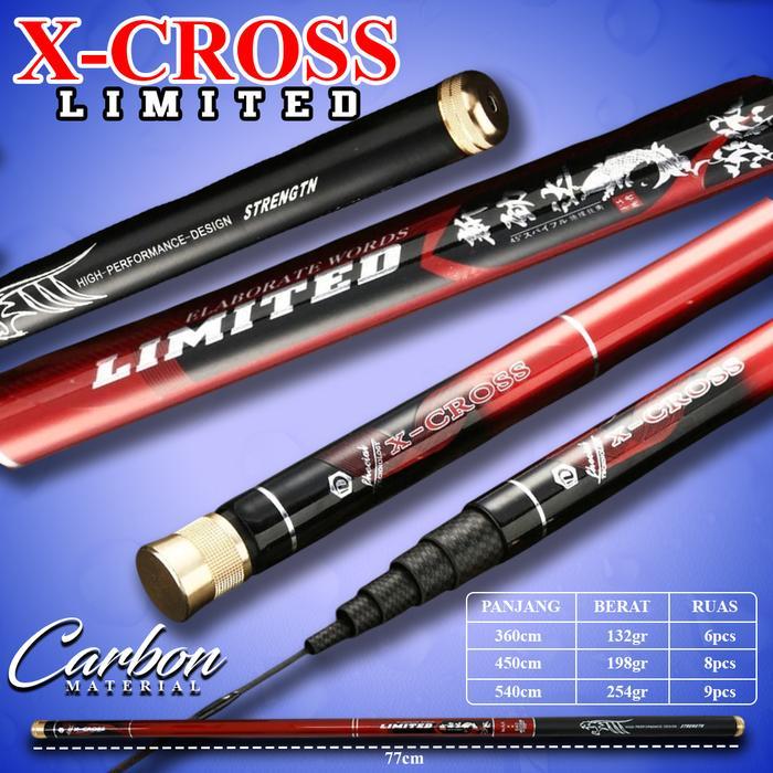 JORAN TEGEK XCROSS LIMITED DAN HYDRA SAGE MURAH 360CM 450CM 540CM