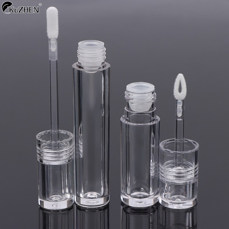 3.5/4.5ml Bottle Round Transparent Empty Lipstick Tube Lip Glaze Lip Gloss Container Eyeliner Tube