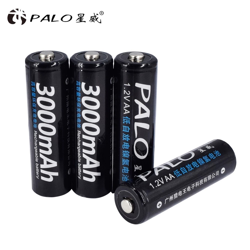 AA AAA 1.2V Rechargeable Battery 3000mAh Rechargeable AA Ni-MH Battery 3A AAA Rechargeable