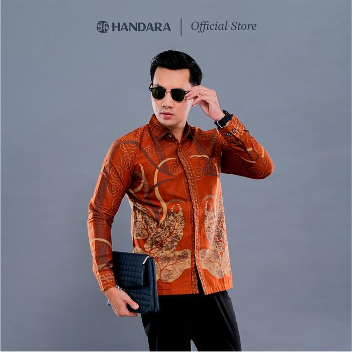 Batik Handara - Ranacotta Kemeja Pria Furing Erro