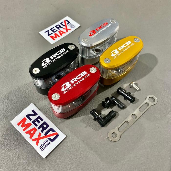 Tabung Minyak Oli Rem Brake Fluid Tank Rcb Racing Boy A2 Oval