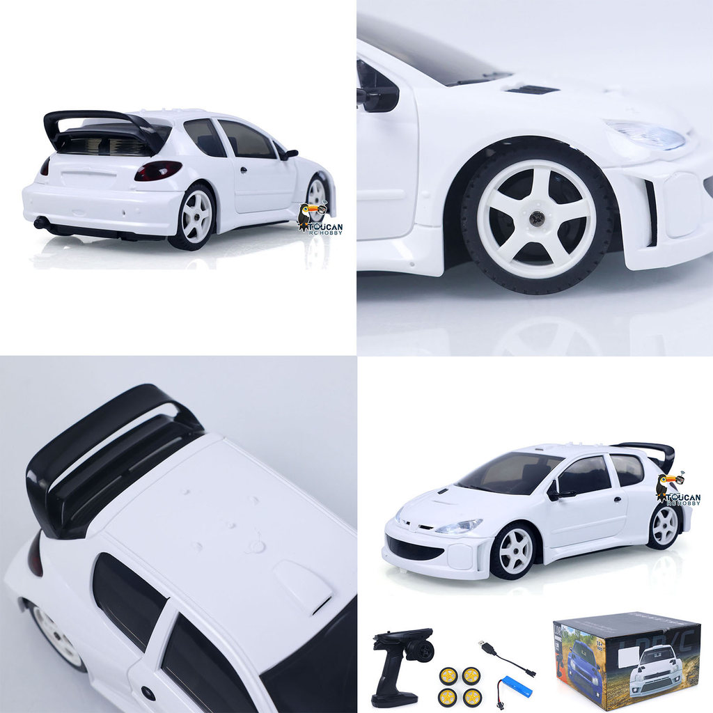 1/28 Ldrc Ld2802 Rc Drift Car 4 2.4G Rc Car Esc Servo Rc Racing Vehicle Motor Protection Nylon Frame