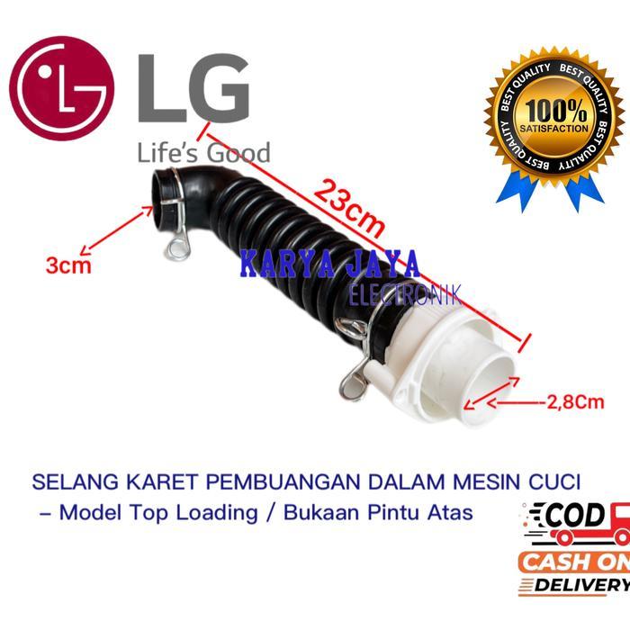 SELANG KARET PEMBUANGAN DALAM MESIN CUCI LG 1 TABUNG TOP LOADING TURBO DRUM