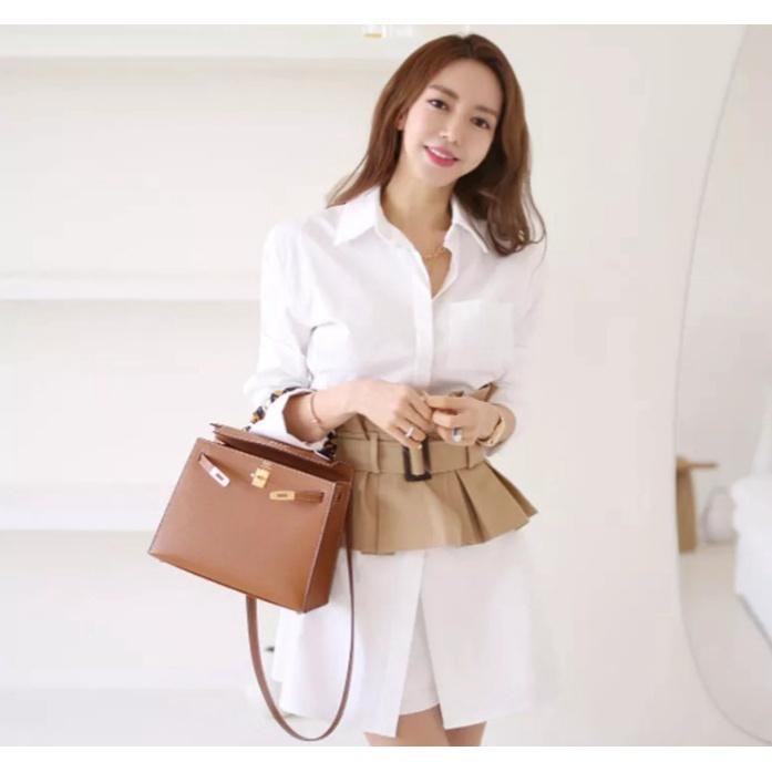 Obi belt ruffle sabuk/obi ruffle wanita cantik