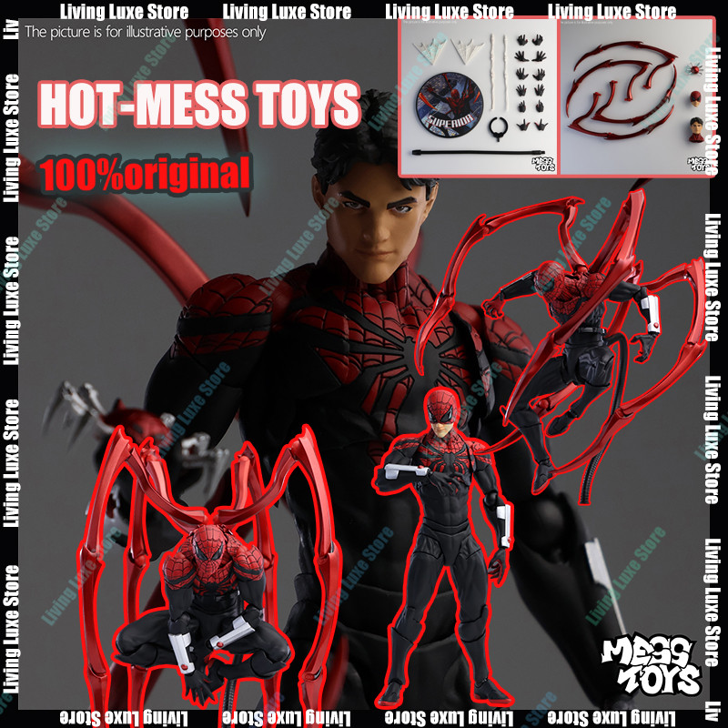 In Stock MessToys Superior Spiderman Figure Mess Toys Superior Spider Man Action Figure CT Toys