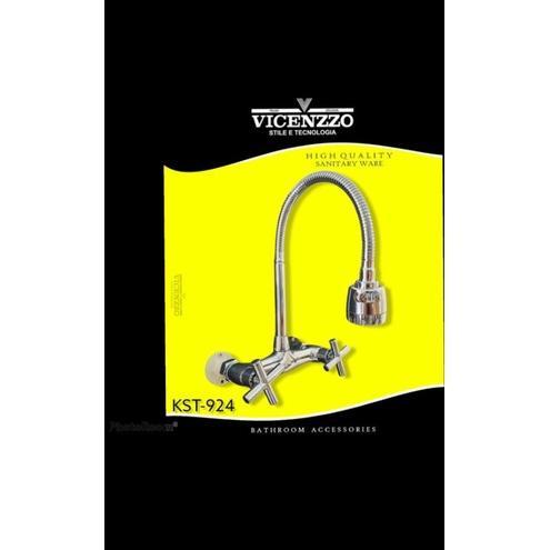 Kran sink fleksibel panas dingin tembok