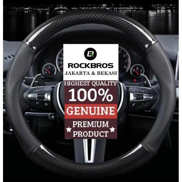 Cover Stir Steer Sarung Carbon Mitsubishi Pajero Xpander Expander DLL