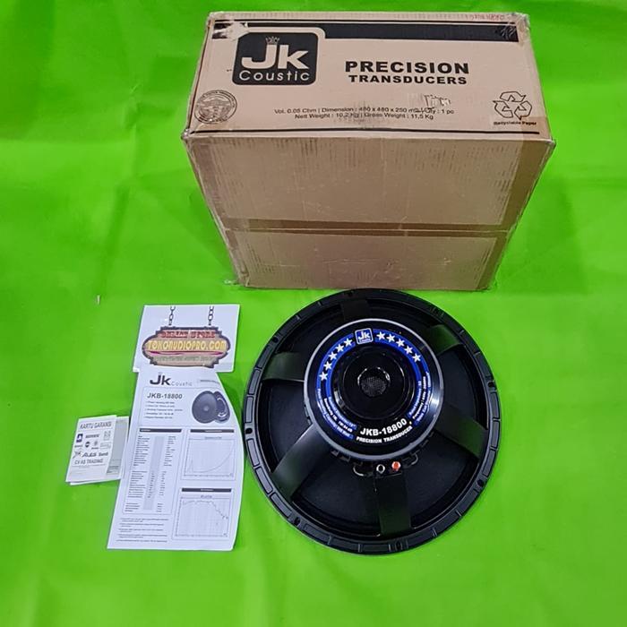 Jk Coustic Jkb18800 Jkb-18800 Component Speaker Co