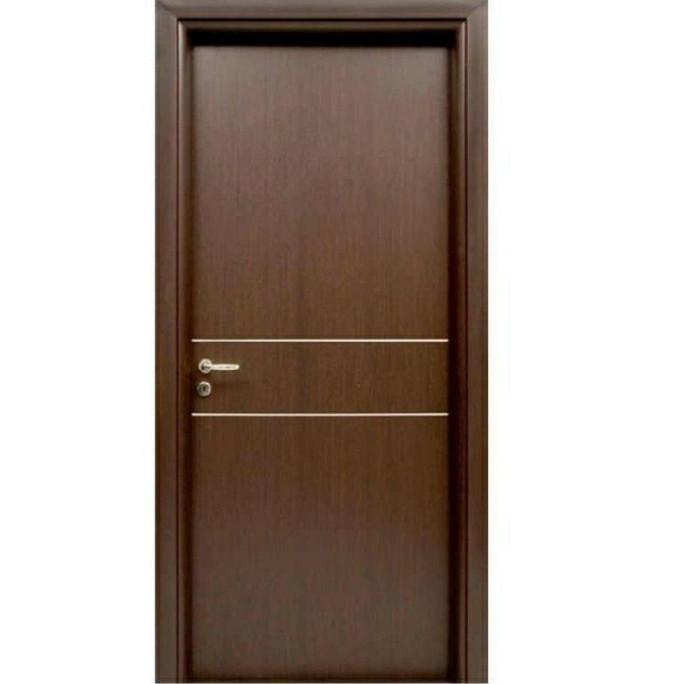 Elina Pintu Minimalis Kusen Aluminium Free Lubang Kunci / Pintu Kamar