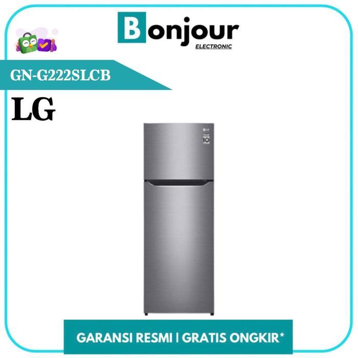 kulkas 2 Pintu 225 Liter LG GN-G222SLCB Kulkas LG GNG222SLCB 225L LG