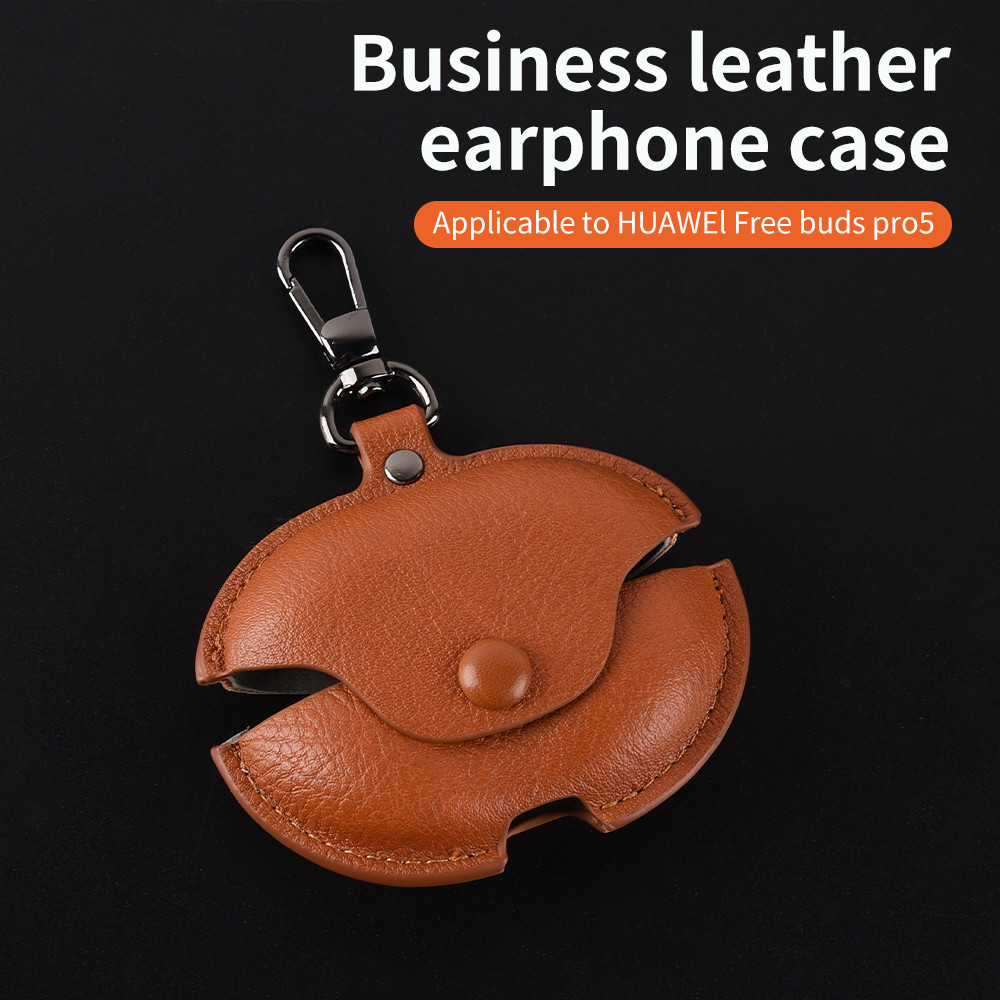 Leather Case For Freebuds Pro 2 3 4 5 Freebuds 4I 5I 6I Se 2 Se 3 Cover For Freebuds 5 5I 4I Pro2