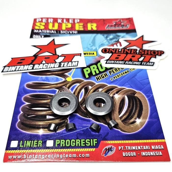 Retainer + Kuku Klep 5Mm Brt Retenir Set Racing Shim Klep Batang 5 Mm