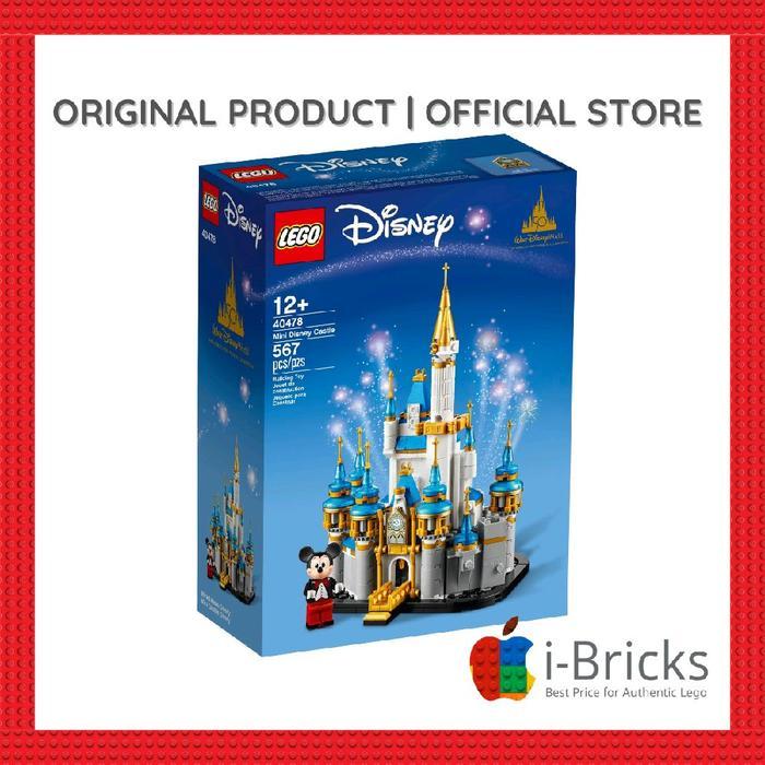 Premium Terbatas Lego Disney 40478 Mini Disney Castle