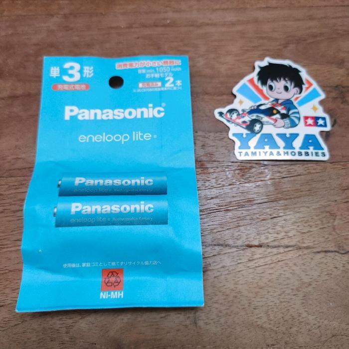 batre tamiya panasonic eneloop lite 1050 mah rechargeable batteries panasonic eneloop lite original