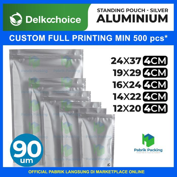 Standing Pouch Full Alumunium Standing Alumunium Bag Non Window