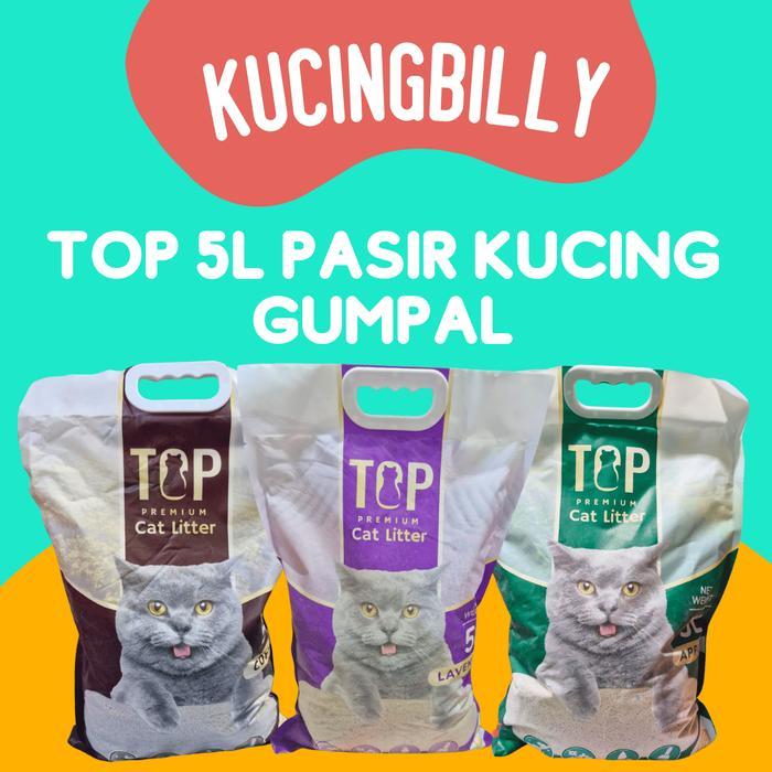 TOP 5 LITER PASIR GUMPAL KUCING