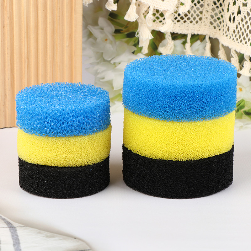 For HW-602 HW-603B External Aquarium Fish Tank Filter Bucket Pre-Filter Sponge 603 602B 3Pcs