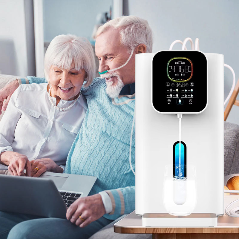 99.99% Purity H2 Rich Water Dispenser 2500ppb Hydrogen Water Generator Purifier Machine Household