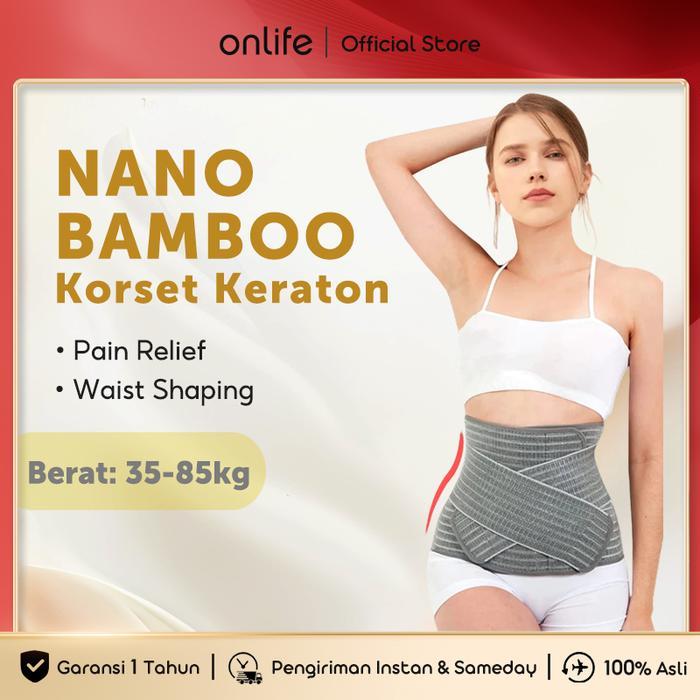Onlife Korset Postpartum Bamboo Sy01 Pelangis Perut 120Cm 35