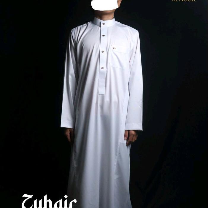 Gamis Al Noor Jubah Remaja Polos Poliester Zuhair