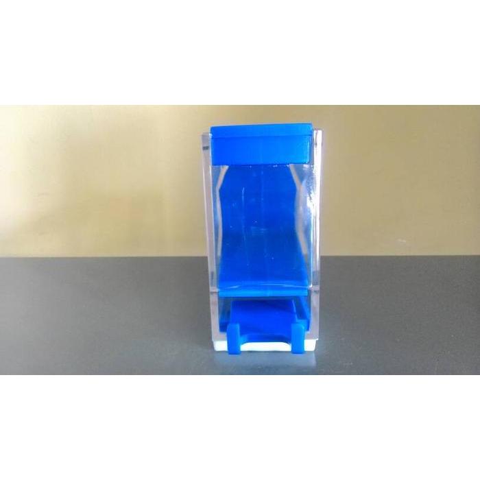 DENTAL COTTON ROLL DISPENSER BIRU/ WADAH KAPAS DENTAL/ COTTON ROLL