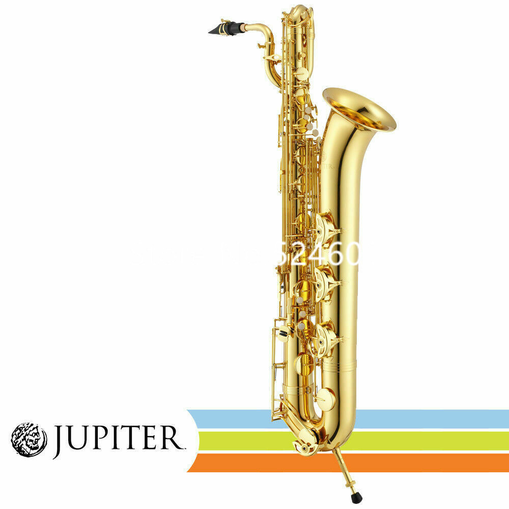 Diskon High Quality Jupiter JBS-1000 Baritone Saxophone E Flat Gold Lacquered International musical 