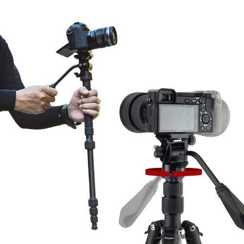 FOTOPRO MH2A FLUID HEAD TRIPOD MONOPOD