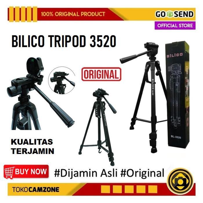 TRIPOD BILICO TRIPOD 3520 BILICO 3520 LIGHTWEIGHT ALUMUNIUM TRIPOD