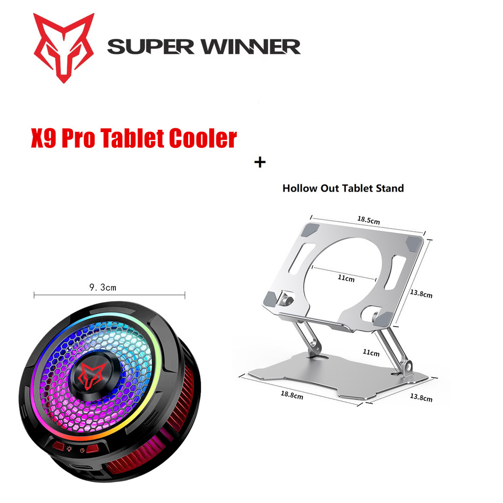 Sarafox X9 PRO 36w Three-speed Adjustable RGB Magnetic and Back-clip Semiconductor Refrigeration