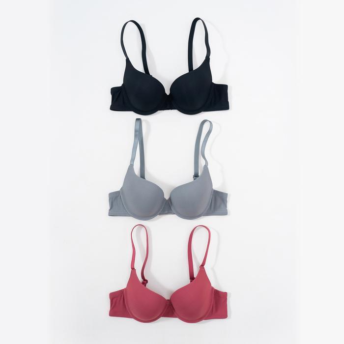 SIAPKIRIM Young Curves Bra ContourRib3/4 Cup Wired C03-10408B Ready stok