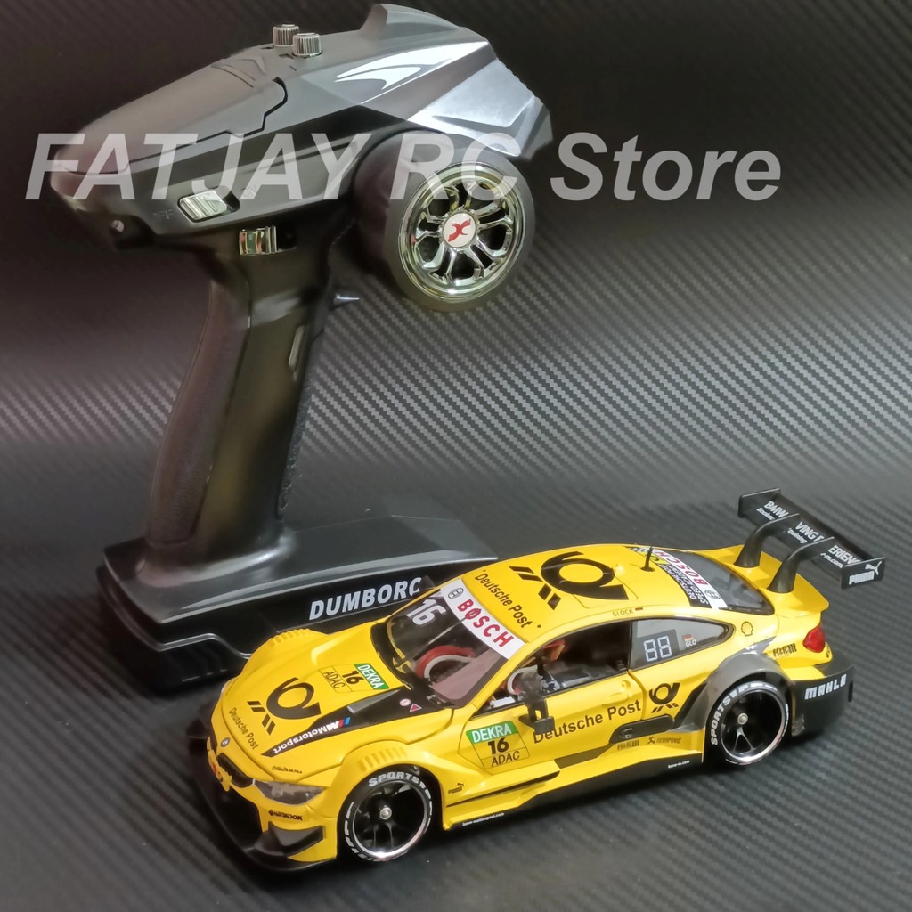 FATJAY MINI-Q8 Toyota Supra RC Car 1/24 4AWD Drift Metal Shell Remote Control Racing Model