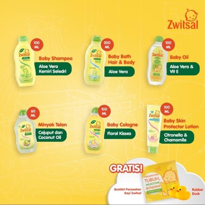 Zwitsal Essential Baby Gift Set Hampers Bayi Zwitsal Natural Paket Perlengkapan Bayi