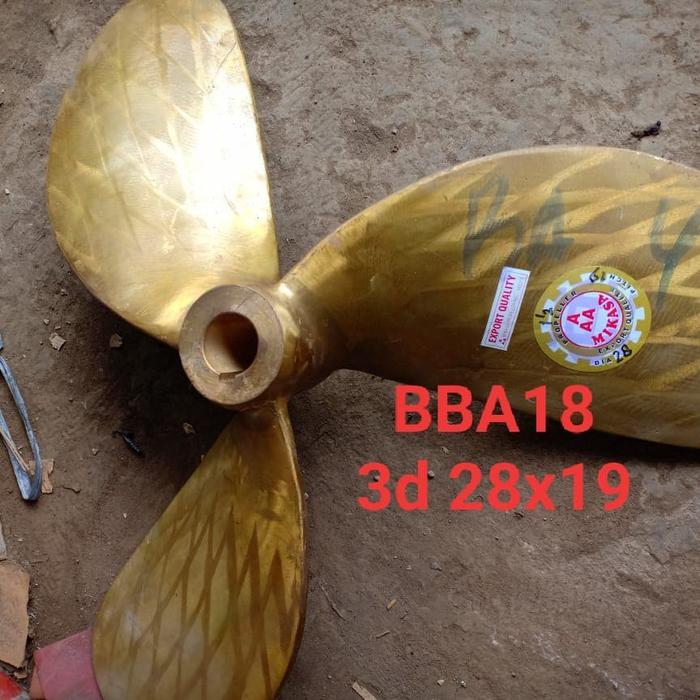 Kipas Kapal MIKASA / Propeller 3d 28x19